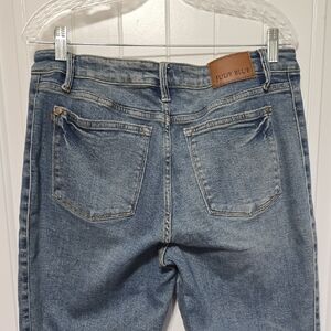 Judy Blue Women's Straight Leg Jeans - Classic Denim Boyfriend Fit 31/13